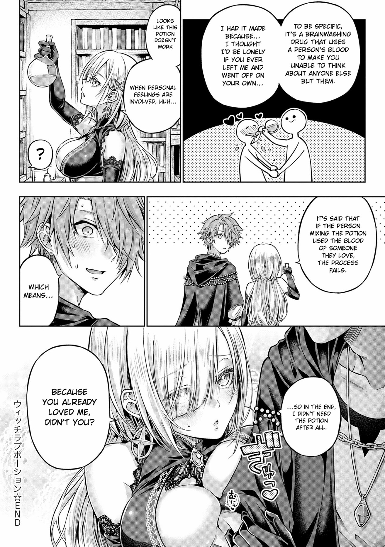 Hentai Manga Comic-Witch Love Potion-Read-28